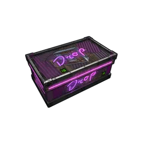 Neon Drop Box Storage